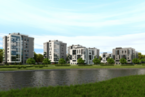 3д визуализация. Жилой комплекс.