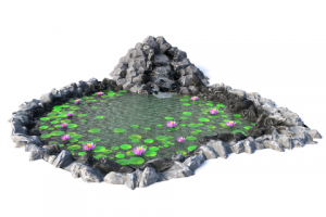 3D моделирование водопада