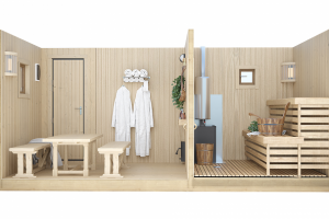 Визуализация интерьера Бань