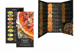 Буклет-Меню Пиццерия А4