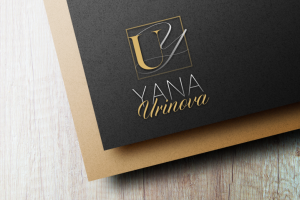 Создание логотипа для студии бровей "YANA Urinova"