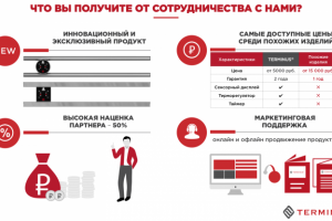 Презентация для компании TERMINUS
