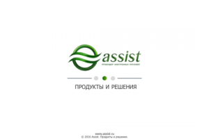 Презентация для провайдера электронных платежей "Assist"