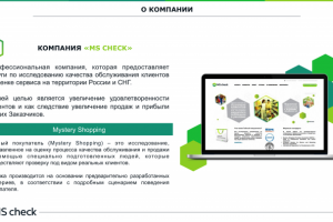 Презентация для компании "Ms check"