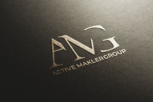 Логотип финансовой компании "Актив Маклер Груп"