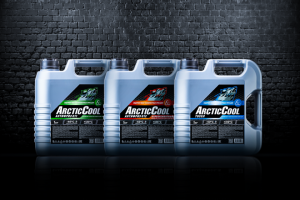 Дизайн линейки антифриза и тосола для бренда ArcticCool