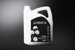 Этикетка гель для стирки Дивись