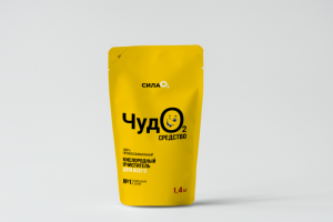 Дизайн этикетки кислородного отбеливателя ЧудО2