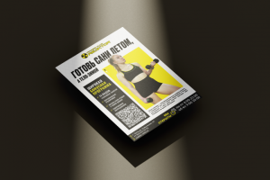 Листовка фитнесс клуб реактор