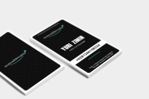 Дизайн визитки