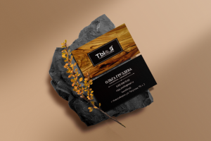 Визитка для мебельной компании из Новосибирска ТЫиЯ