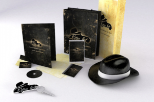 Фирменный стиль для фестиваля "Retro car fest" . 3dmax