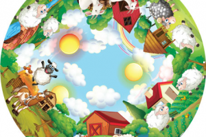 отрисовка иллюстратор для года овцы