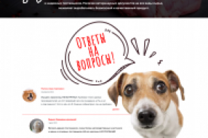 Разработка сайта Хрустики