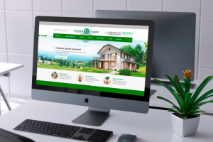 разработка дизайна сайта для строительной компании