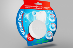 Разработка концепта упаковки по зубную твёрдую пасту