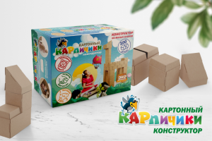 разработка концепта упаковки детского коструктора