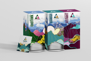 Разработка логотипа и упаковки для чая