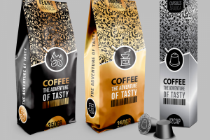 разработка дизайна упаковок кофе