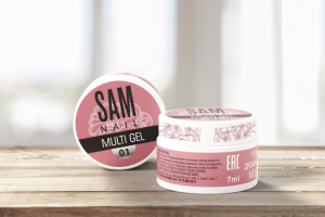 серия гелей для наращивания ногтей