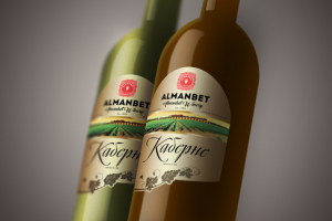 Разработка этикеток для вина производителя Alamber