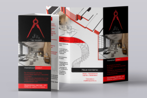 Разработка евробуклета для компани по лесницам.