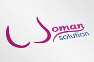 Логотип товаров для женского здоровья Woman Solution
