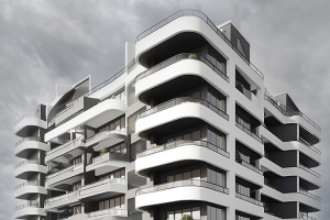 Многоэтажный многоквартирный жилой дом