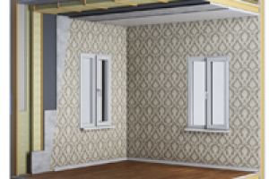 Дом в разрезе