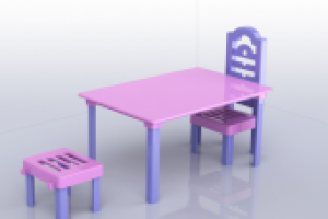 Моделирование игрушечной мебели