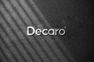 Разработка логотипа для студии "Decaro"