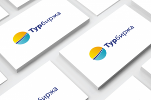Разработка логотипа для туристической компании "Турбиржа"