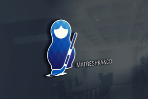 Разработка серии логотипов для ресторана Матрешка