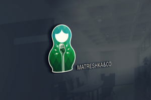 Разработка серии логотипов для ресторана Матрешка