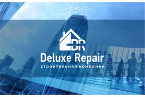 разработка логотипа для строительной компании Deluxe Repair
