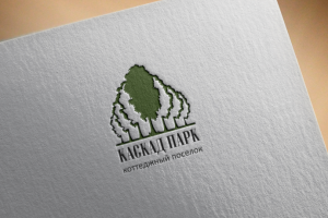 разработка логотипа для коттеджного поселка "Каскад Парк"