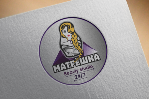 логотип для салона красоты "Матрешка"