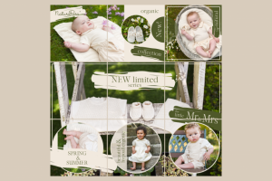 Разработка линейки из 9 шаблонов для бренда NATURAPURA