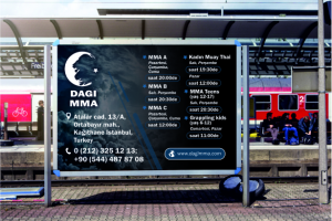 Разработка дизайн-макета баннера для DAGI MMA