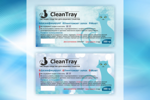 дизайн этикетки для чистящего средства