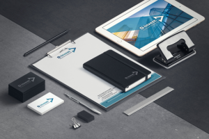 Фирменный стиль для инвестиционной компании "D-invest"