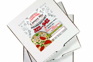 листовка на коробку для пиццы