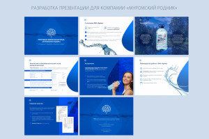 Разработка презентации для компании "Муромский родник"