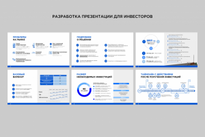 Разработка презентации для инвесторов