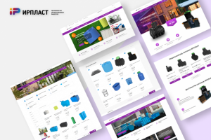 Интернет - магазин для компании "ИРПЛАСТ"