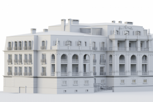 3D моделирование зданий любой сложности по фото и чертежам