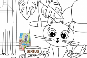 Иллюстрация для детского журнала