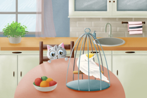 Иллюстрация для детского журнала