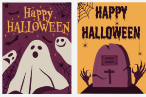 Открытки на хеллоуин