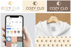 Логотип для магазина детской одежды